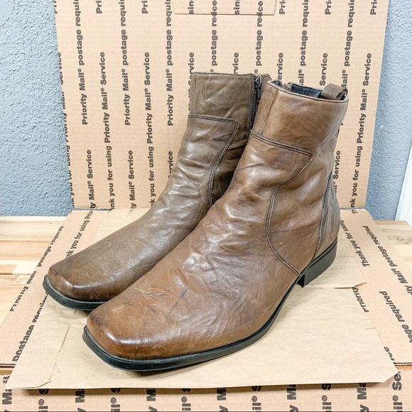 rockport zipper boot